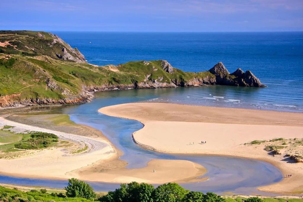 Ocean Breeze, Gower Holiday Village. Allows Dogs 스완지 외부 사진